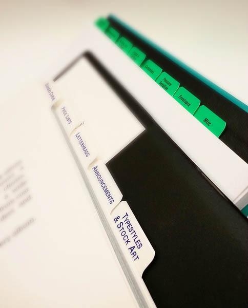 binder tabs